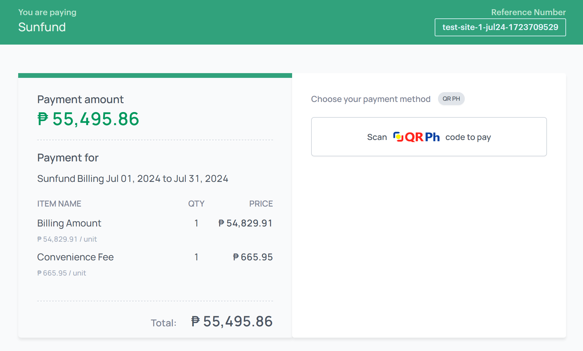 Paymongo page